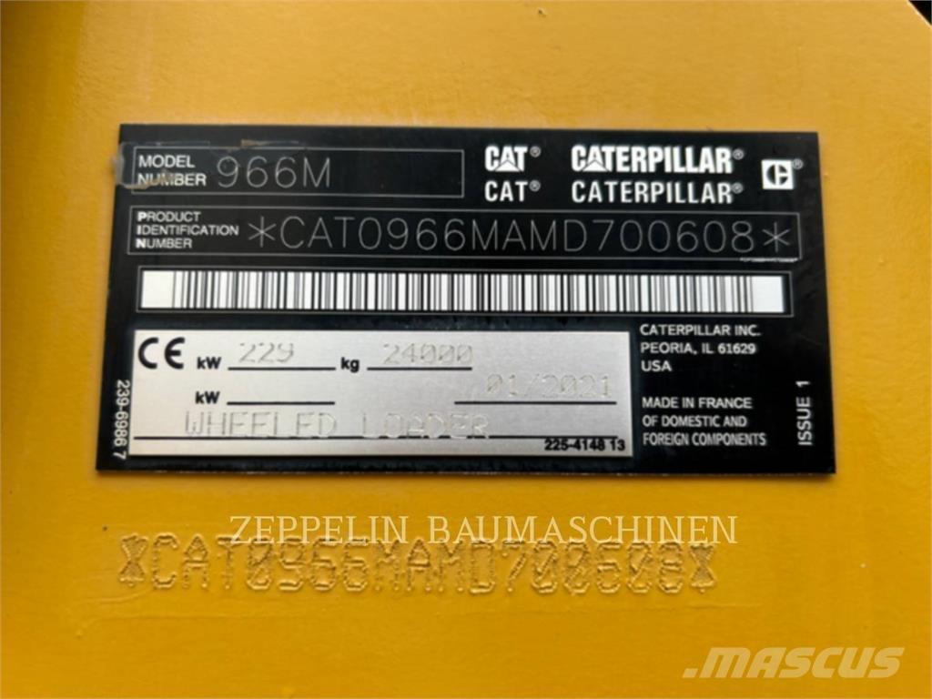 CAT 966M Kolesni nakladalci
