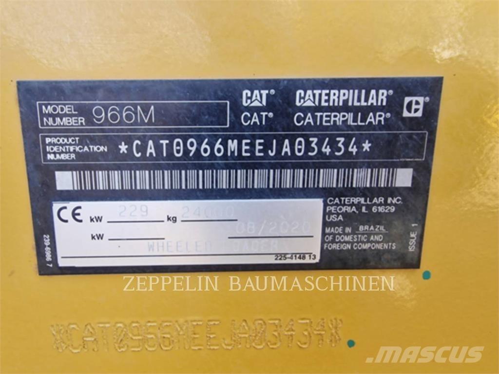 CAT 966M Kolesni nakladalci