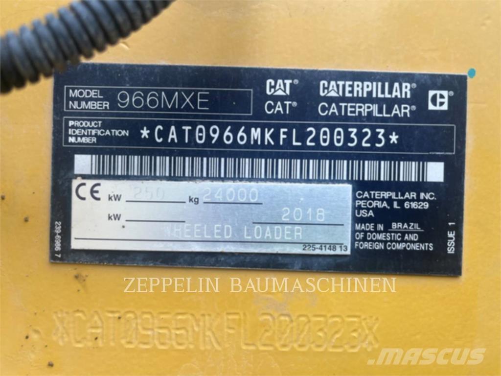 CAT 966MXE Kolesni nakladalci