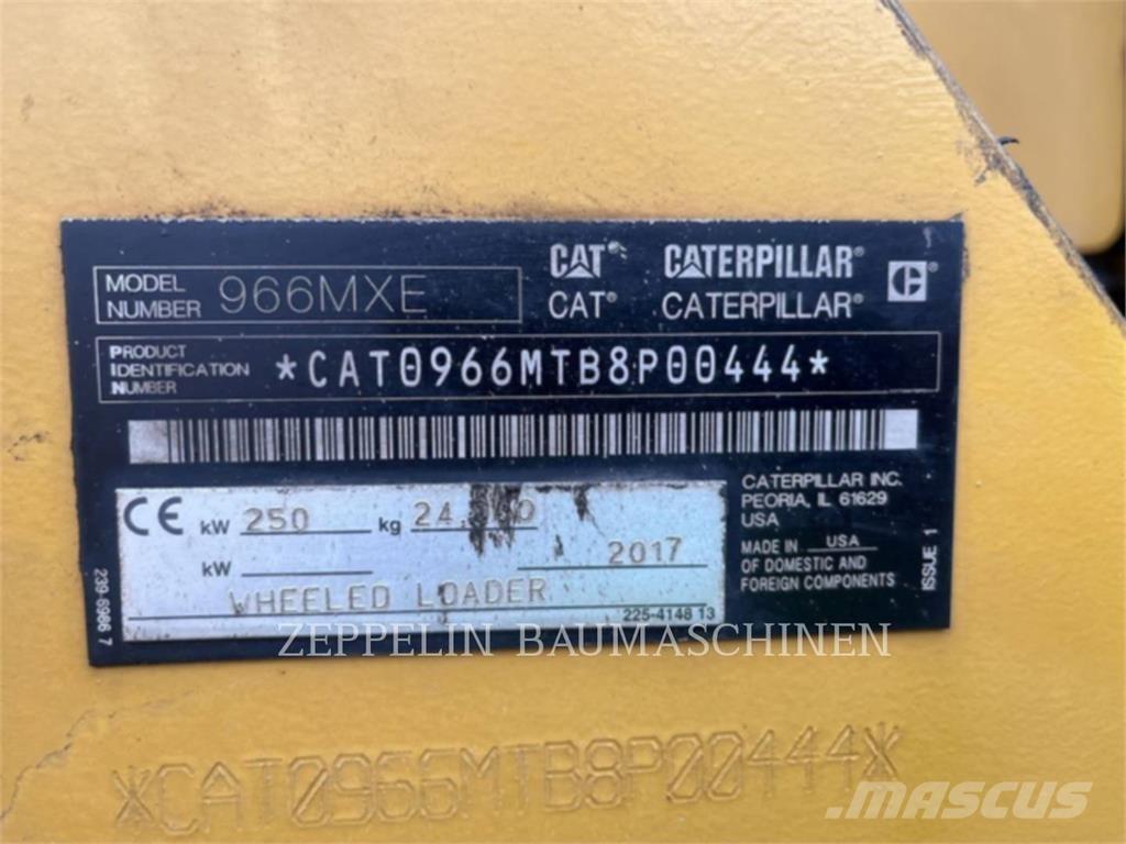 CAT 966MXE Kolesni nakladalci