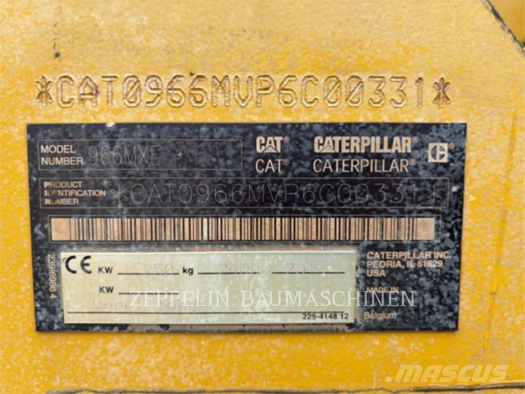 CAT 966MXE Kolesni nakladalci