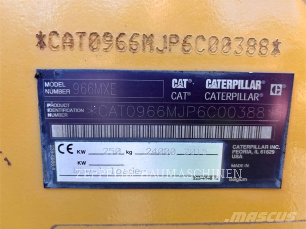 CAT 966MXE Kolesni nakladalci