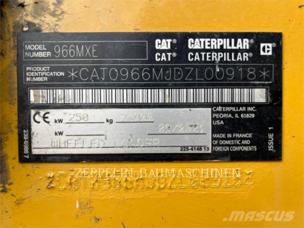 CAT 966MXE Kolesni nakladalci