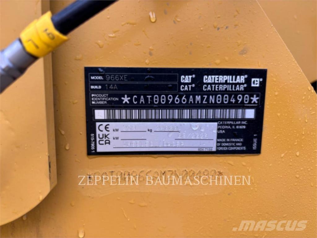 CAT 966XE Kolesni nakladalci
