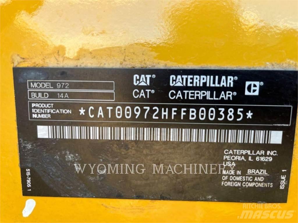 CAT 972 Kolesni nakladalci