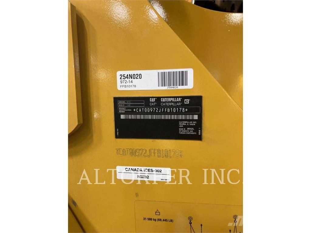 CAT 972-14 Kolesni nakladalci