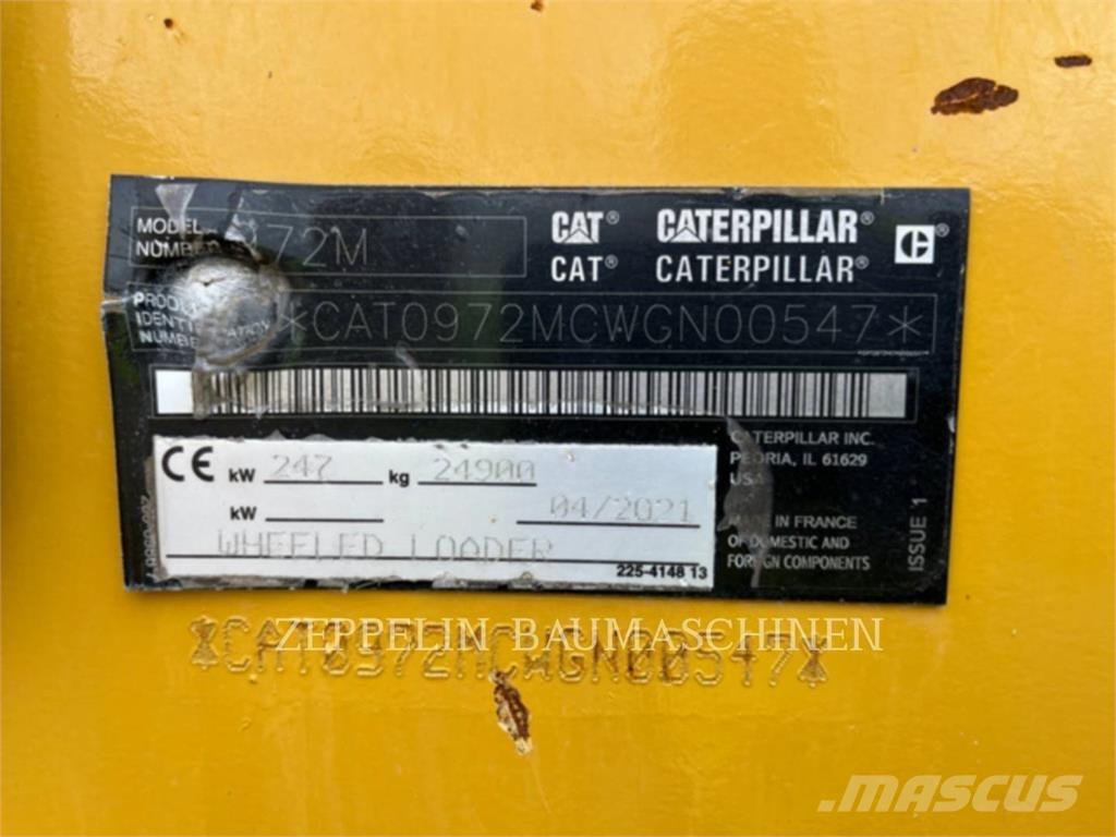 CAT 972M Kolesni nakladalci