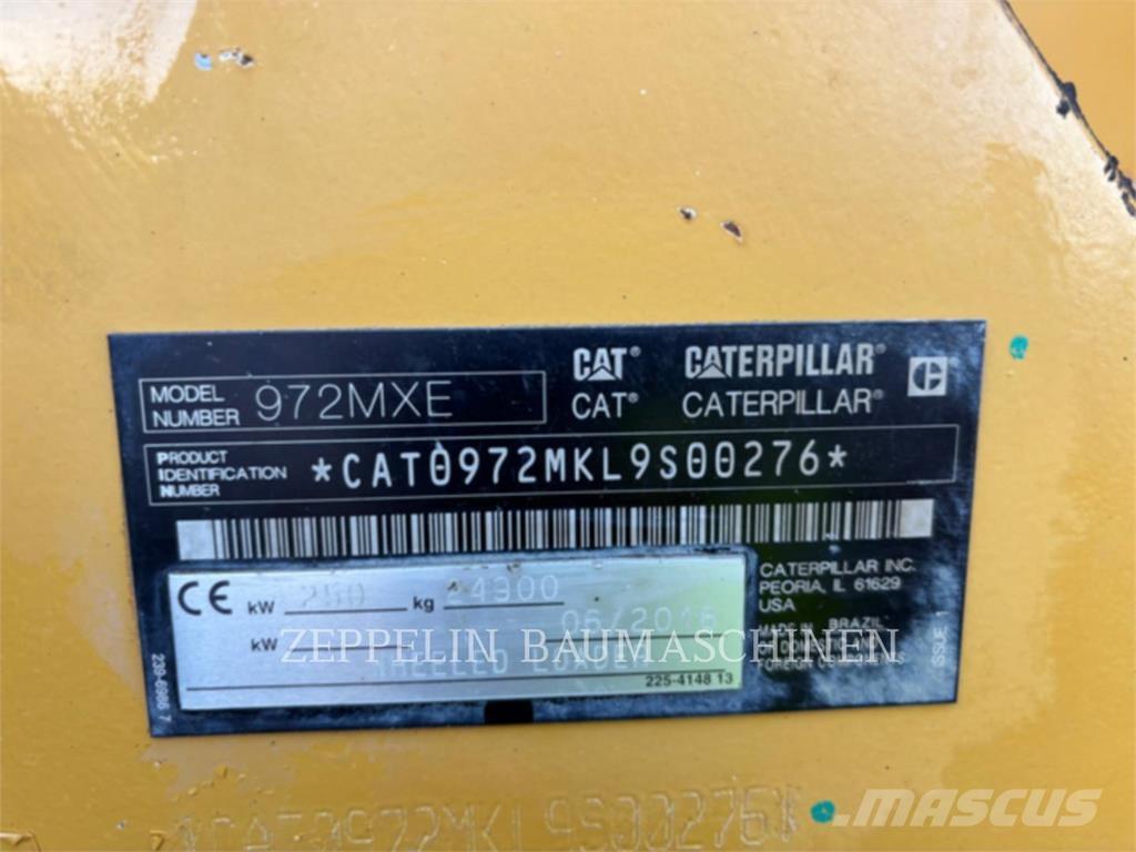 CAT 972MXE Kolesni nakladalci