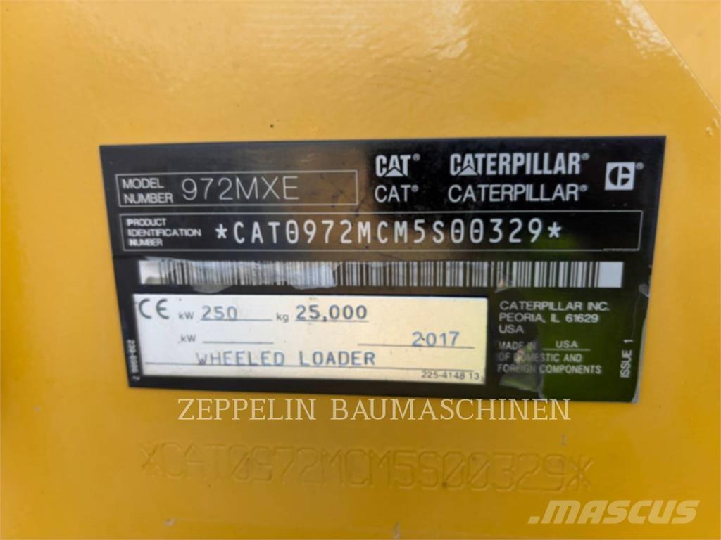 CAT 972MXE Kolesni nakladalci