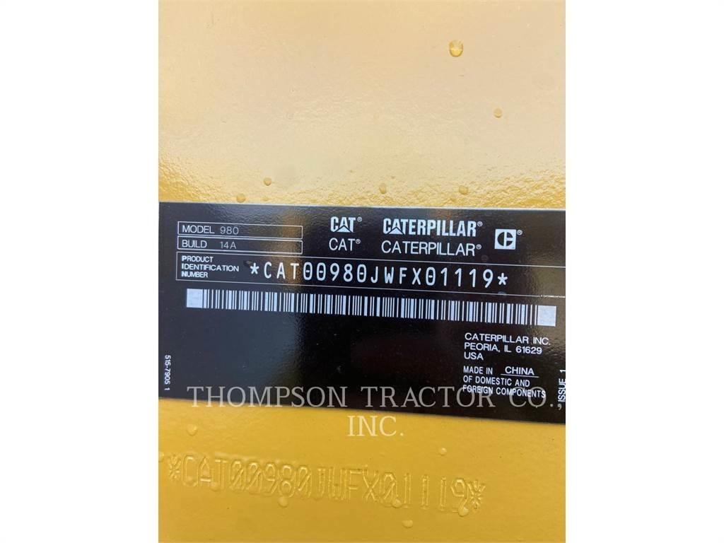 CAT 980 Kolesni nakladalci