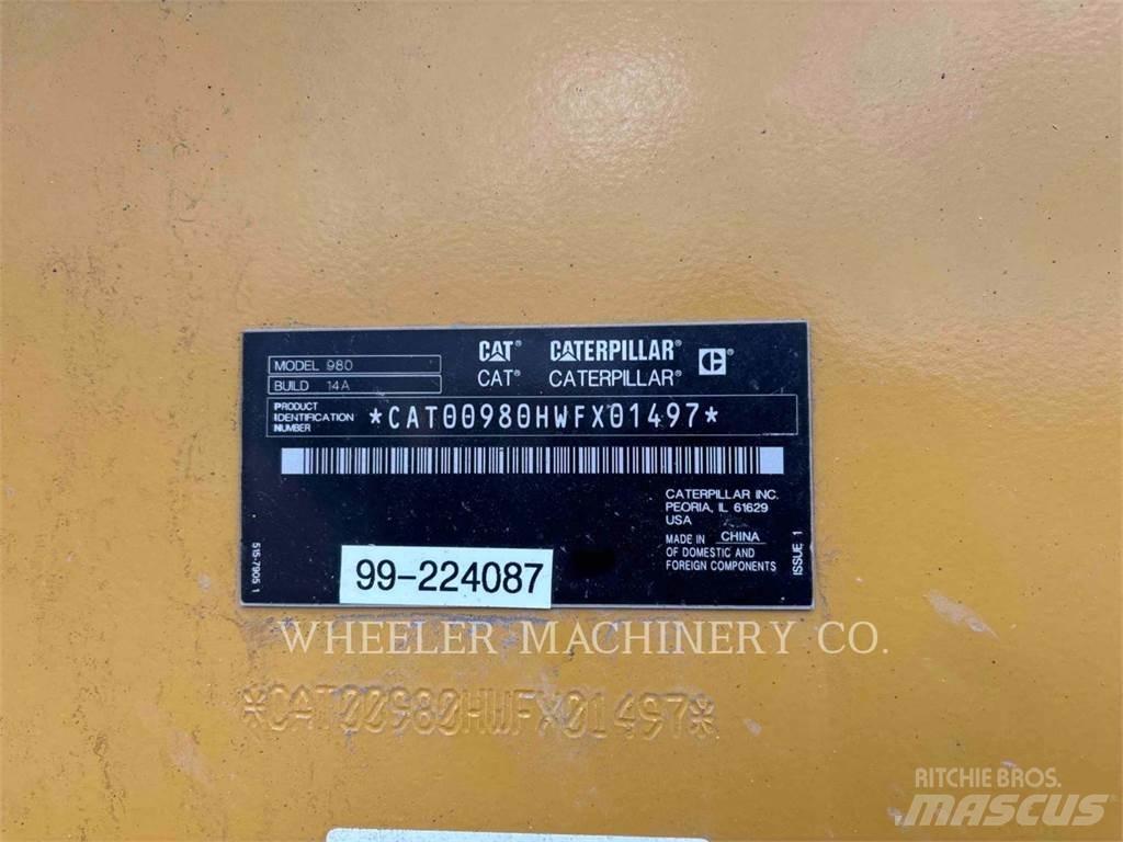 CAT 980 Kolesni nakladalci