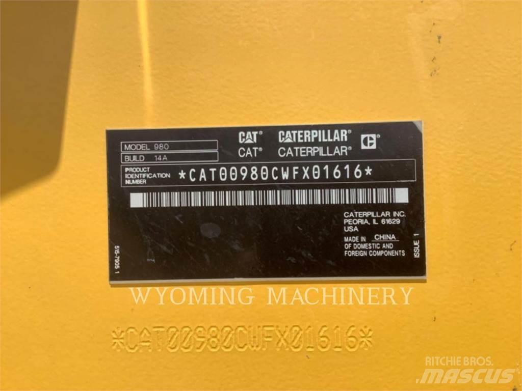 CAT 980 Kolesni nakladalci