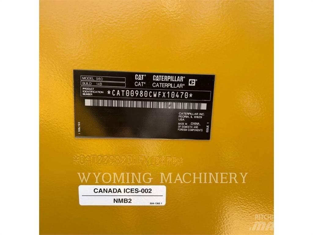 CAT 980 Kolesni nakladalci