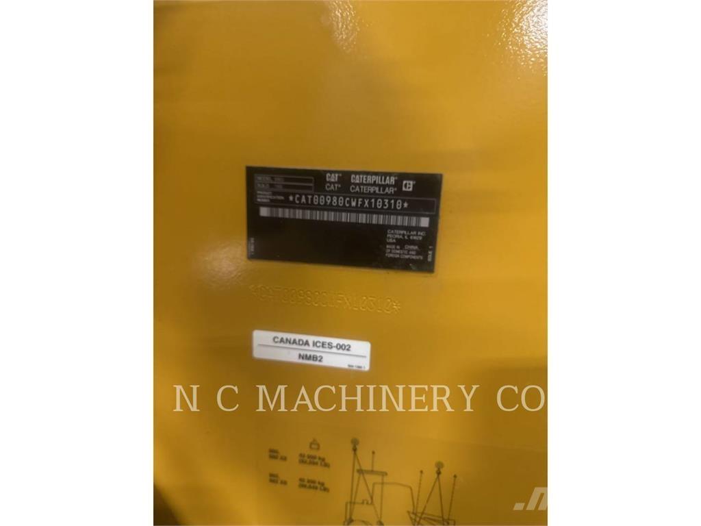 CAT 980 Kolesni nakladalci