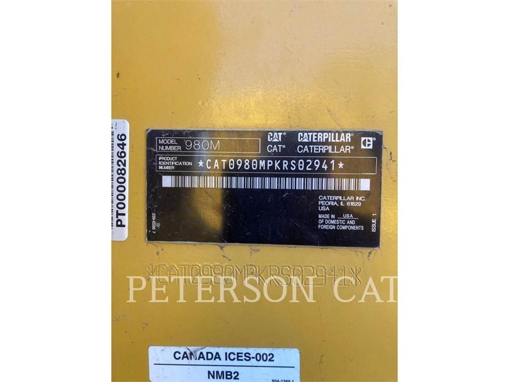 CAT 980M Kolesni nakladalci