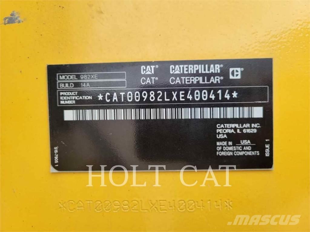 CAT 982 XE Kolesni nakladalci