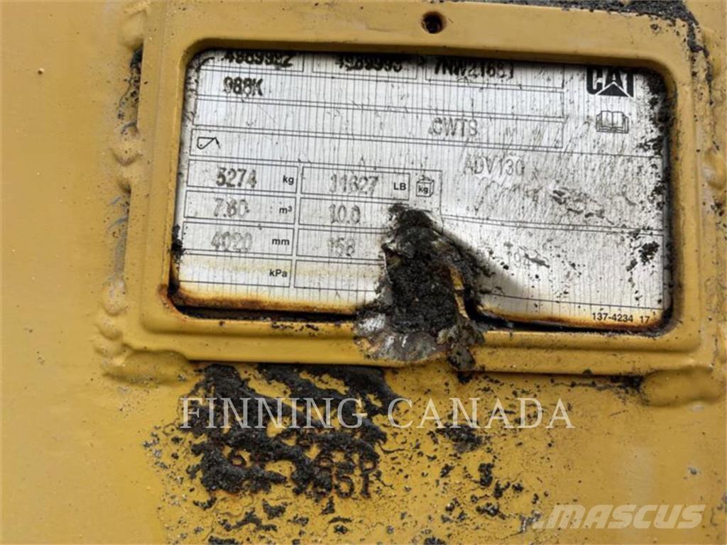 CAT 988K Kolesni nakladalci