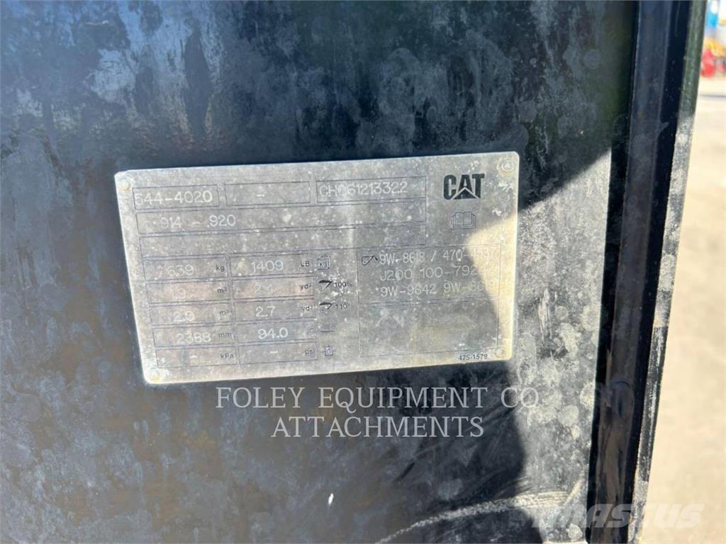 CAT BK20F24GP Kolesni nakladalci