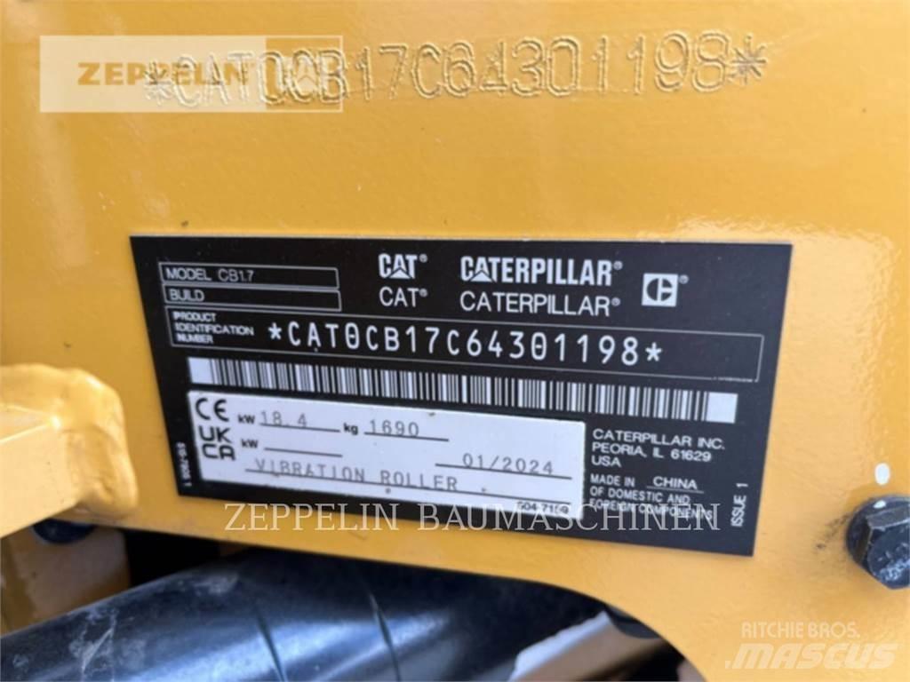 CAT CB1.7 Kompaktorji tal