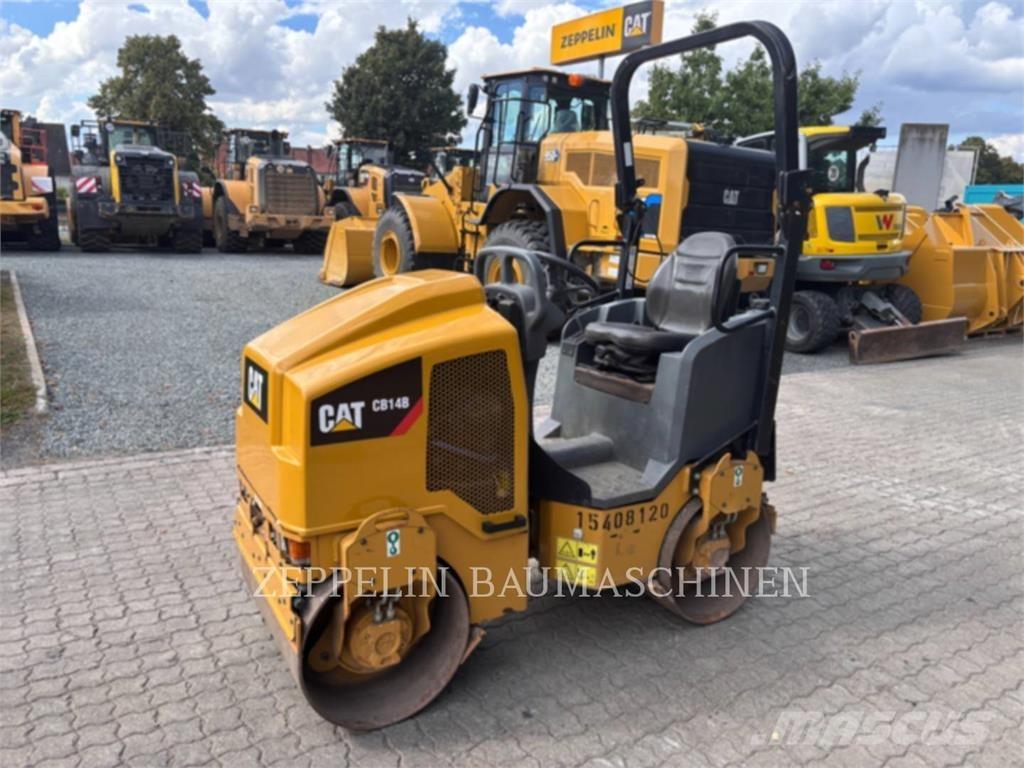 CAT CB14B Kompaktorji tal