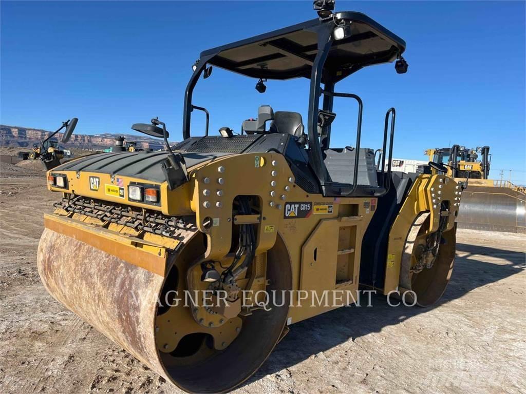 CAT CB15 Kompaktorji tal