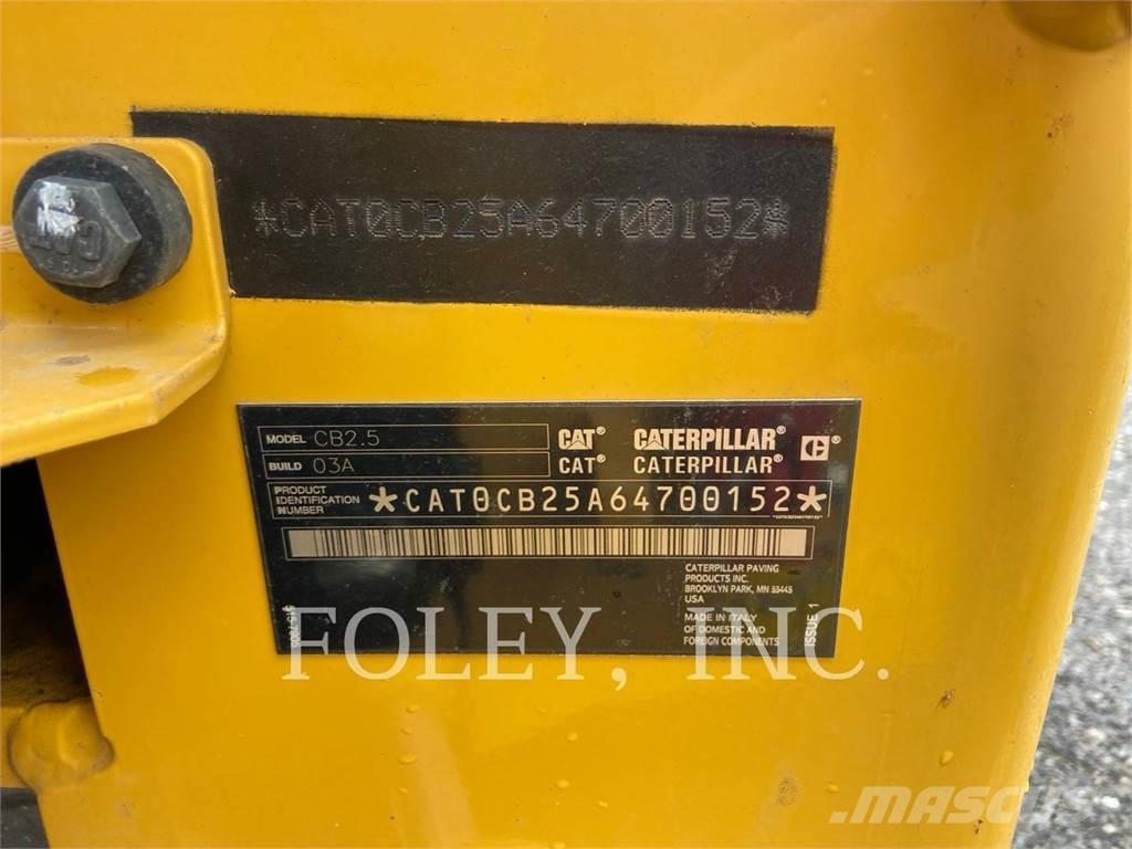 CAT CB2.5-03 Dvojni valjarji
