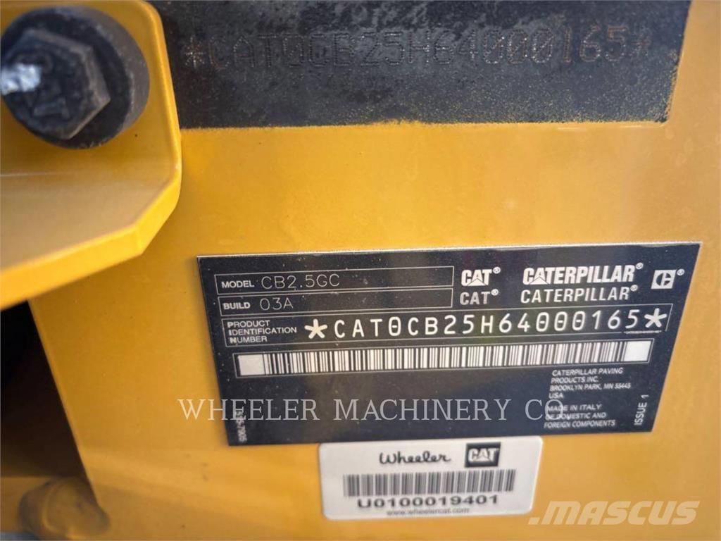 CAT CB2.5 GC Dvojni valjarji