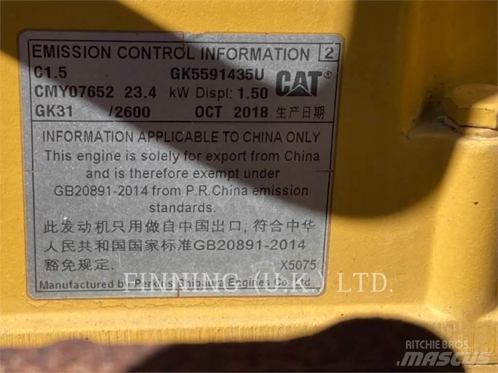 CAT CB2.7 Kompaktorji tal