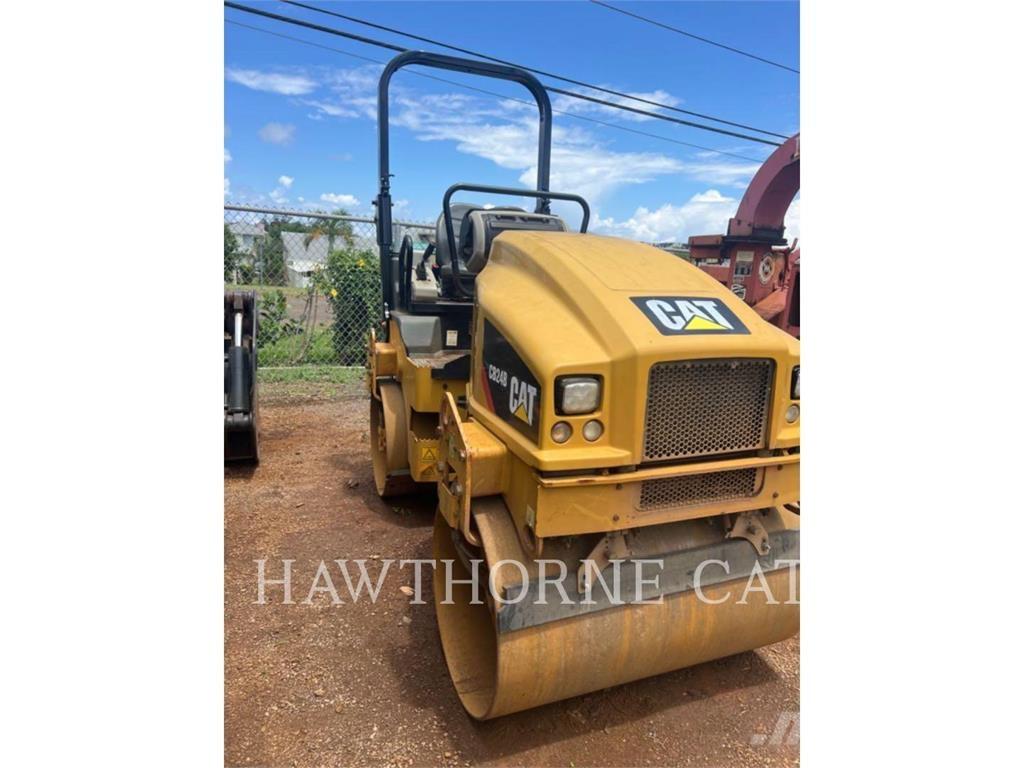 CAT CB24B Kompaktorji tal