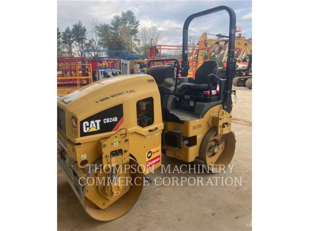 CAT CB24B Kompaktorji tal