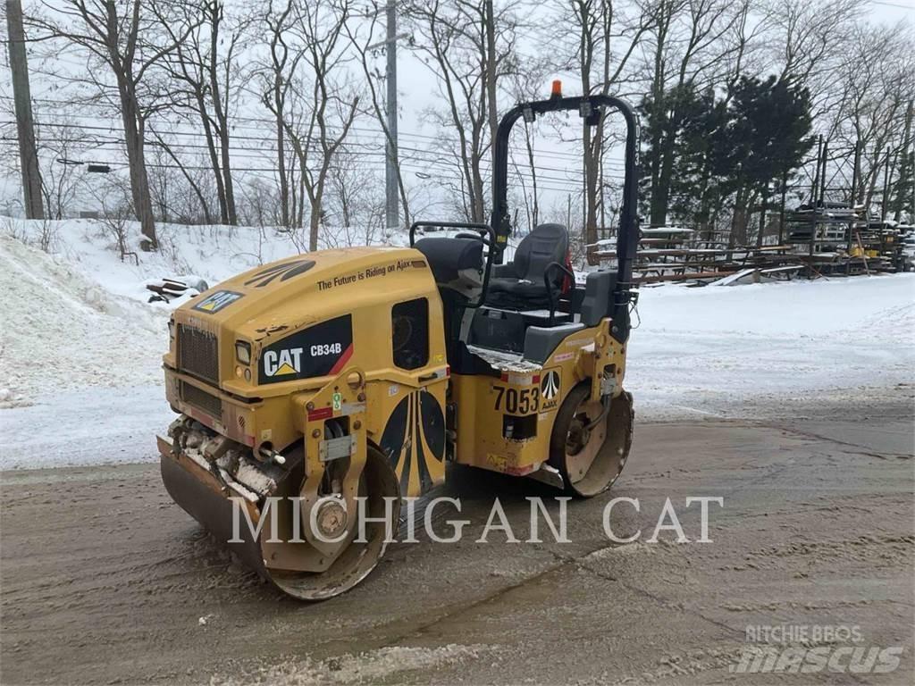 CAT CB34B Enojni valjarji
