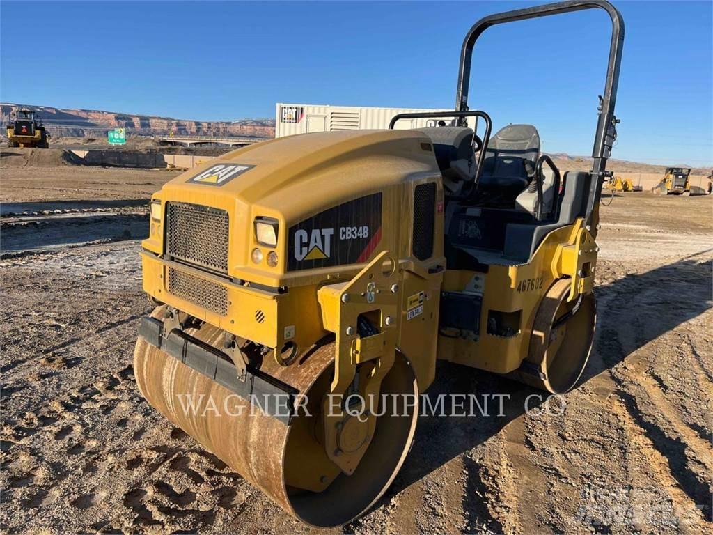 CAT CB34B Kompaktorji tal