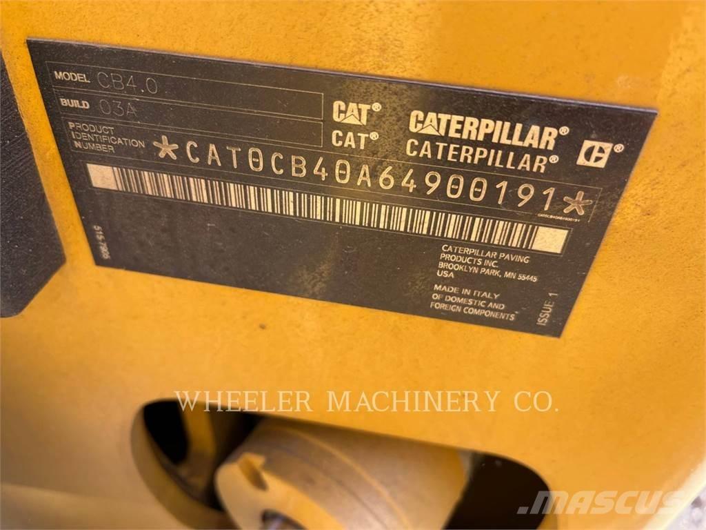 CAT CB4.0 Dvojni valjarji