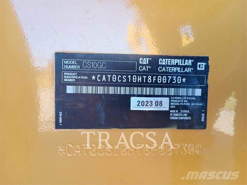 CAT CS10GC Enojni valjarji