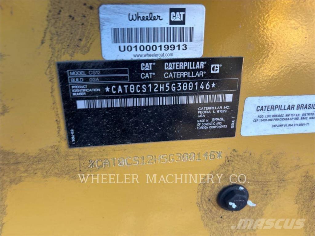 CAT CS12 Enojni valjarji