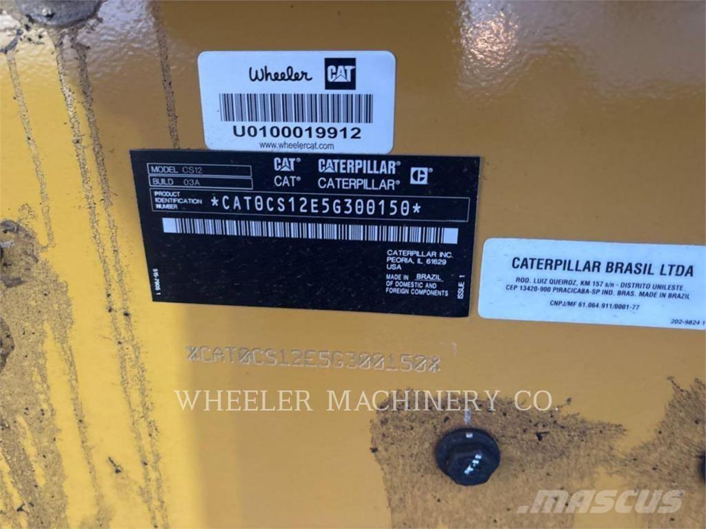 CAT CS12 Enojni valjarji
