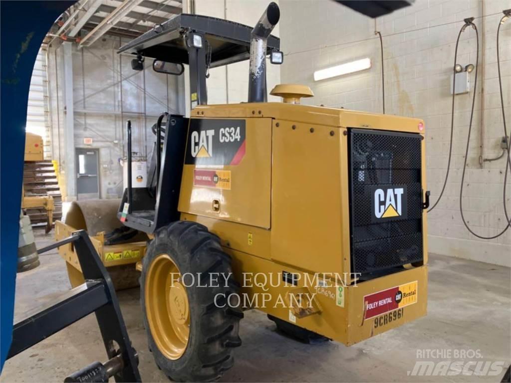 CAT CS34 Kompaktorji tal