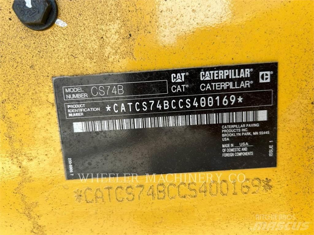 CAT CS74B Enojni valjarji