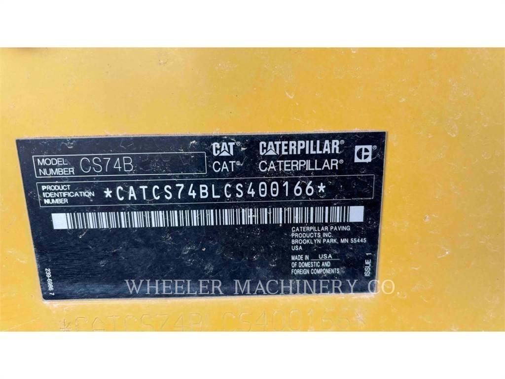 CAT CS74B Enojni valjarji