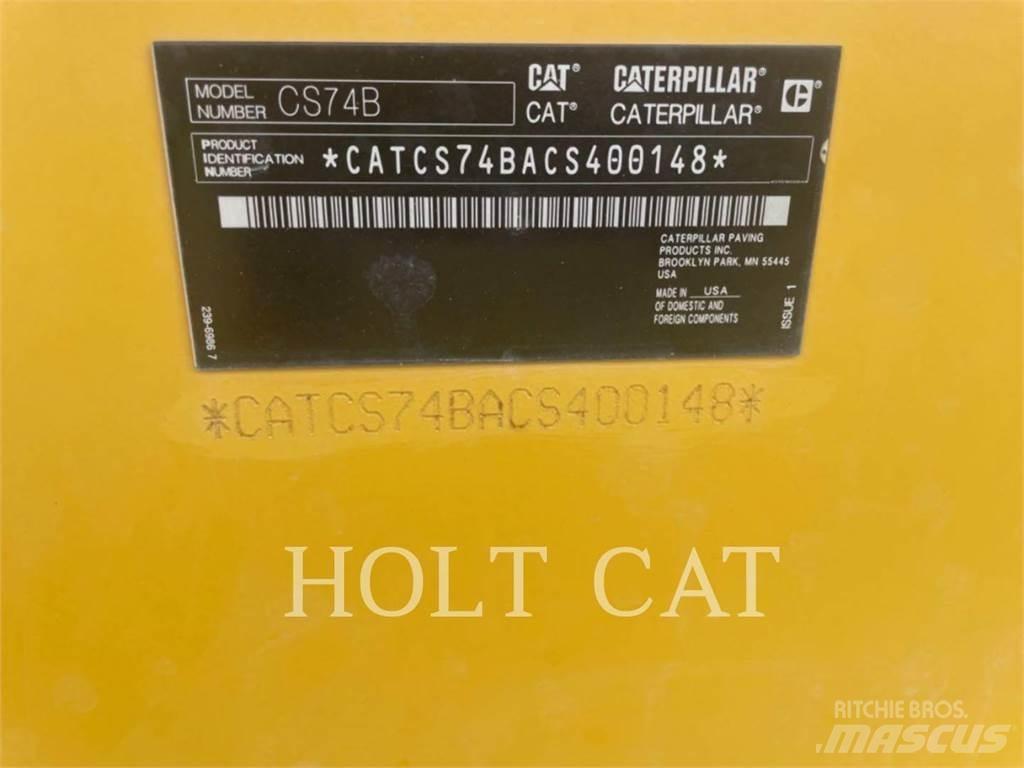 CAT CS74B CAB Enojni valjarji