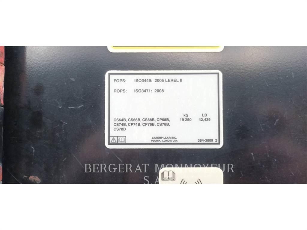 CAT CS76B 4F Kompaktorji tal