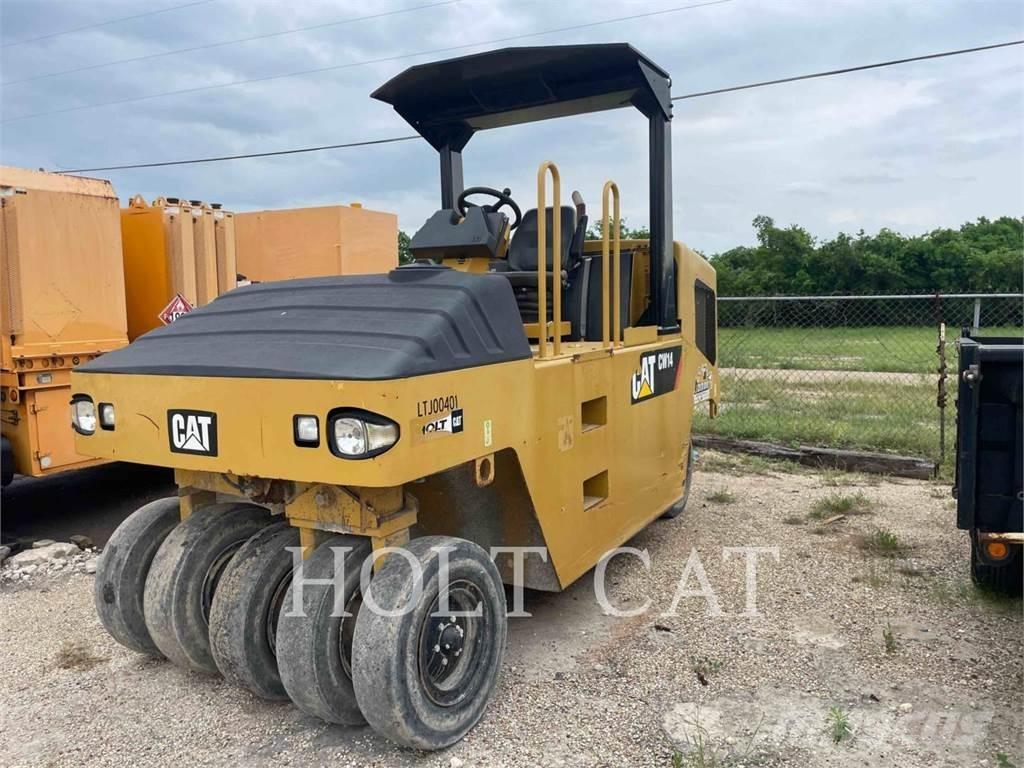 CAT CW14 Kolesni valjarji s pnevmatikami
