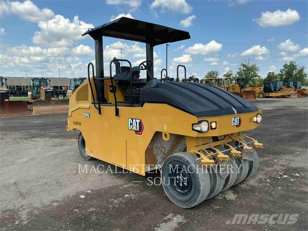 CAT CW16 Kolesni valjarji s pnevmatikami