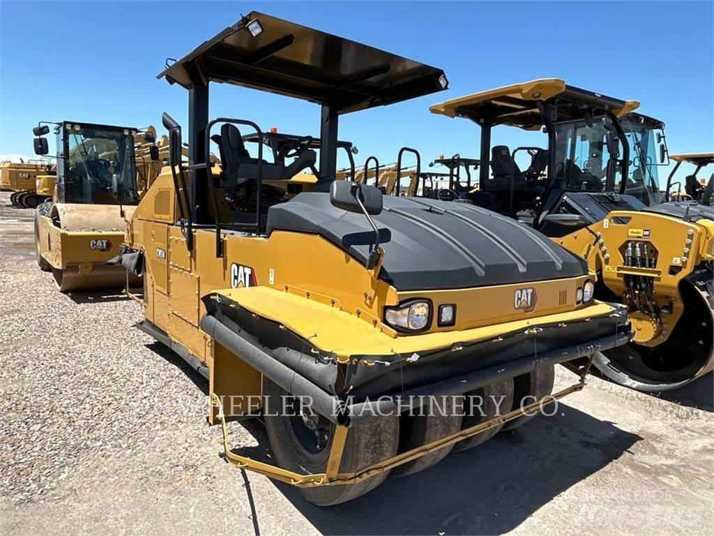 CAT CW34 Kolesni valjarji s pnevmatikami