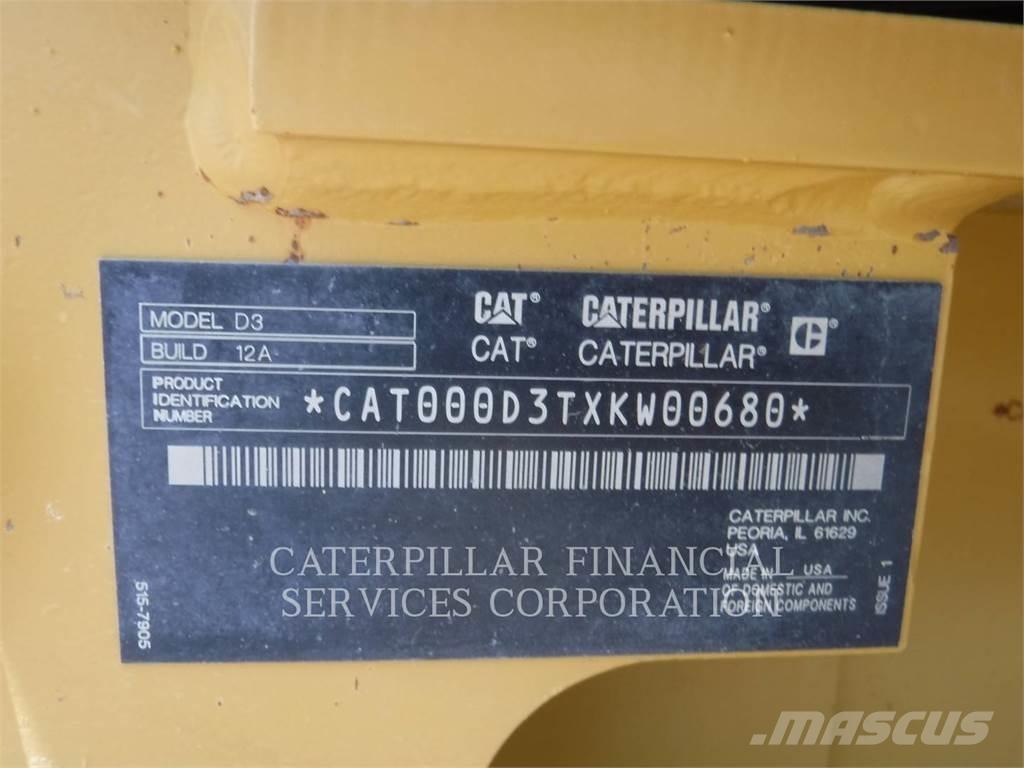 CAT D3-12 Buldožerji goseničarji