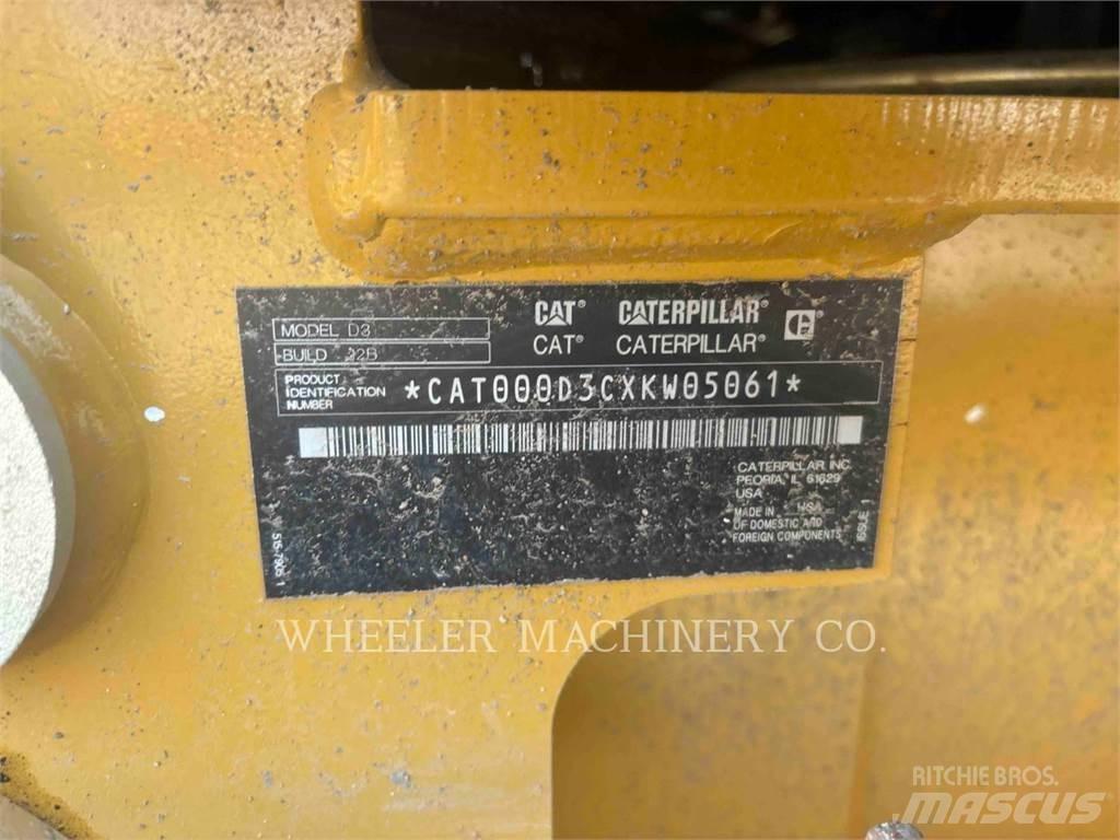 CAT D3 XL Buldožerji goseničarji