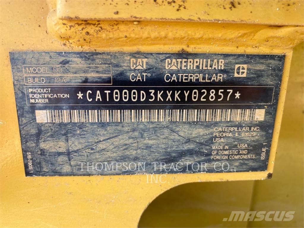 CAT D3LGP Buldožerji goseničarji