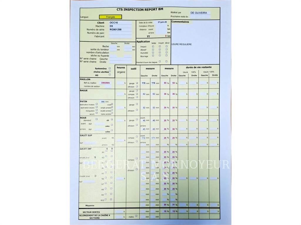 CAT D5 Buldožerji goseničarji