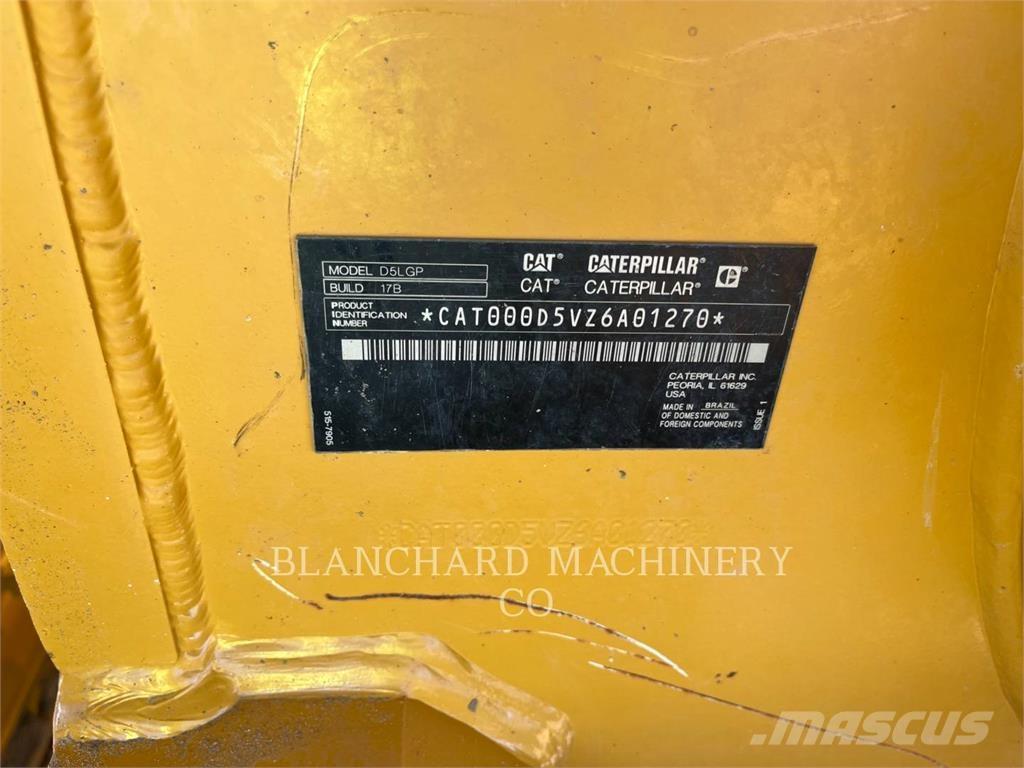 CAT D5 LGP Buldožerji goseničarji