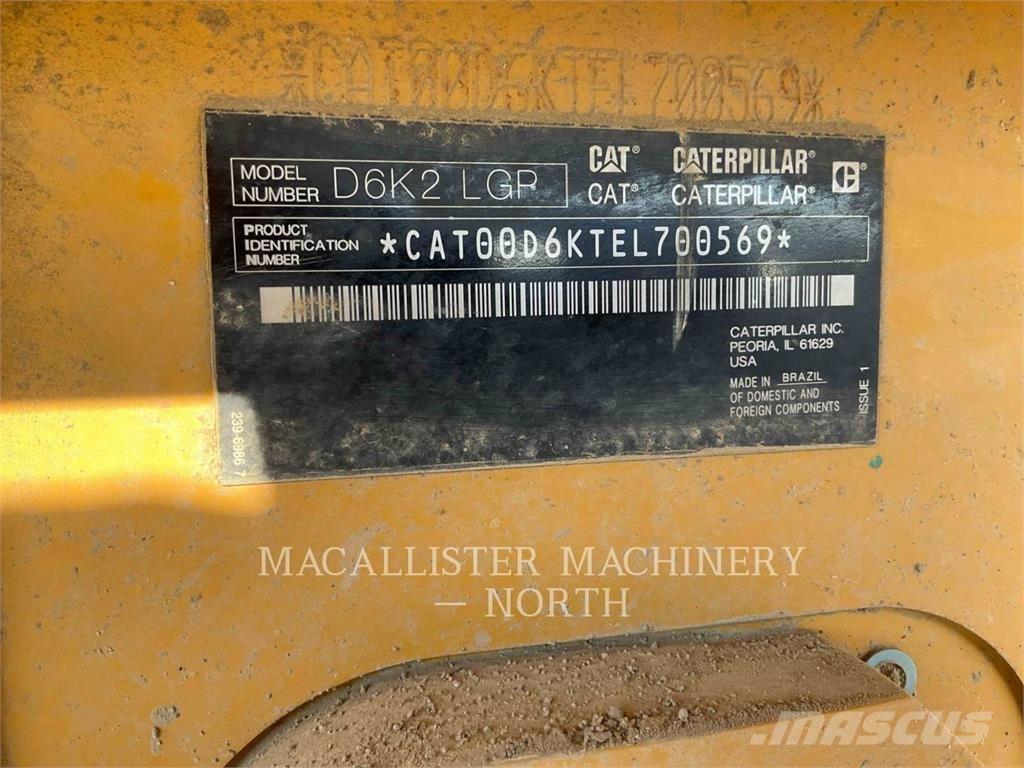 CAT D6K2LGP Buldožerji goseničarji
